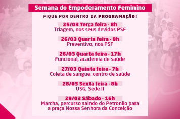 Semana do Empoderamento Feminino: Força e União em Destaque!