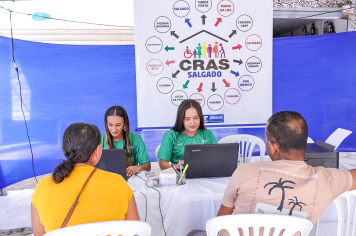 Tamburil recebe ação do Valoriza Comunidade com serviços e atenção à população.
