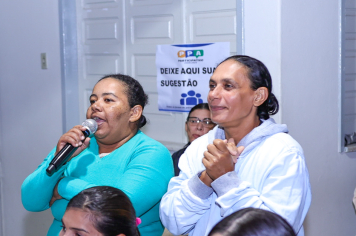 Começaram as escutas do PPA: população já participa da construção do futuro do município