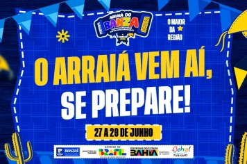 ARRAIÁ DO BANZA VEM AÍ.
