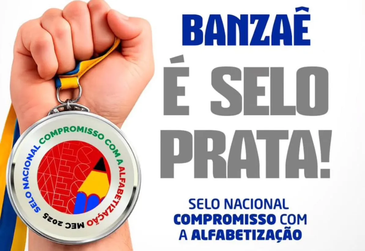 Banzaê conquista Selo Prata por compromisso com a alfabetização
