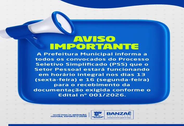 AVISO IMPORTANTE